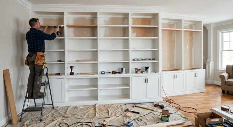 Bookcase Construction in Annapolis, MD