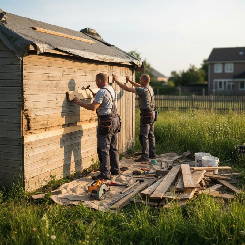 Shed Roof Repair in Kansas City, KS