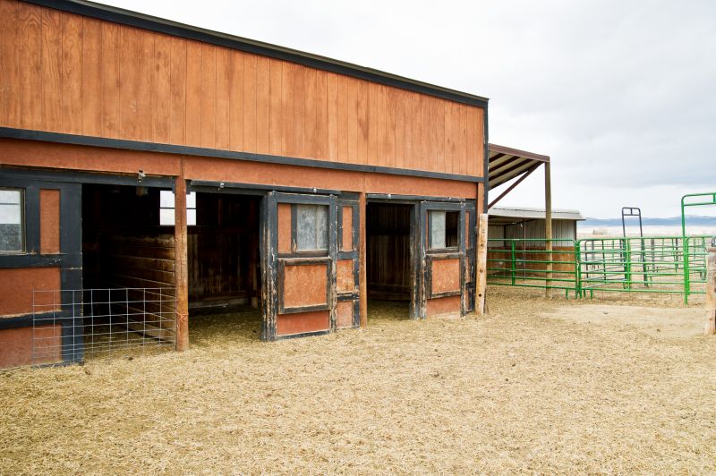 Horse Stall Installation in Spring